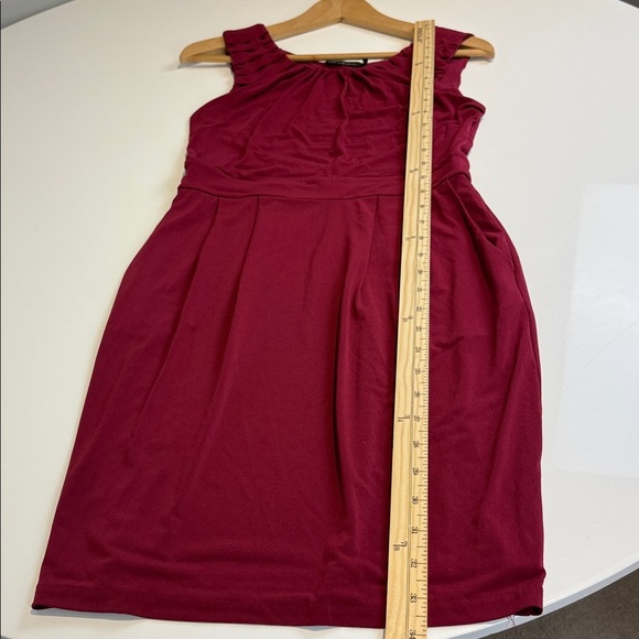 The Limited Rich Burgundy Mini Dress Size Small - Picture 5 of 6
